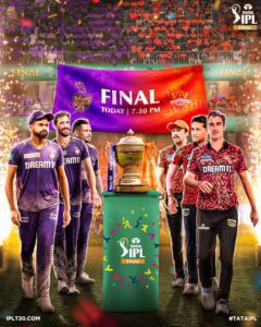 IPL 2024 Final Prediction KKR VS SRH